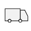 The Frog Blinds Shutters Drapes Truck Icon.