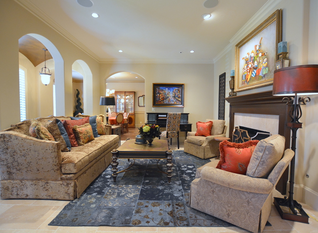kaleidoscope interior design living room